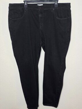 Lane Bryant Signature Fit Mid-Rise Skinny Women's Western Style Jeans, Size 24